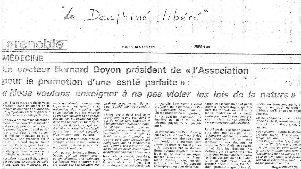 Article dauphine libr 1979